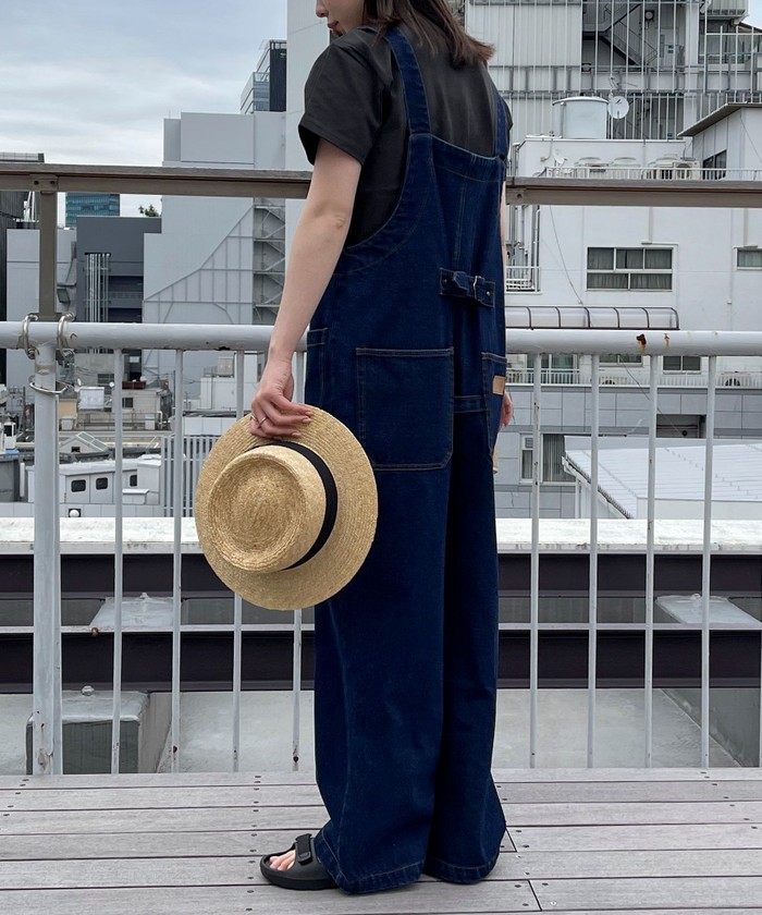 【はるはる】【GEVACO 】12.5ozデニムサロペット ブラック セール】【GEVACO/ゲバコ】12.5OZデニムサロペット(506173834