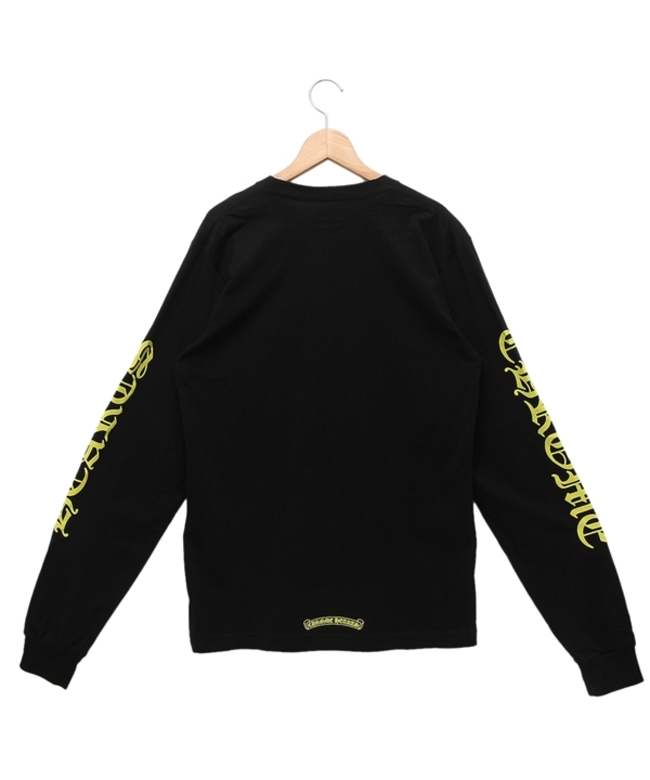 クロムハーツ Tシャツ カットソー ロンT ブラック メンズ CHROME クロムハーツ Tシャツ カットソー ロンT ブラック メンズ CHROME