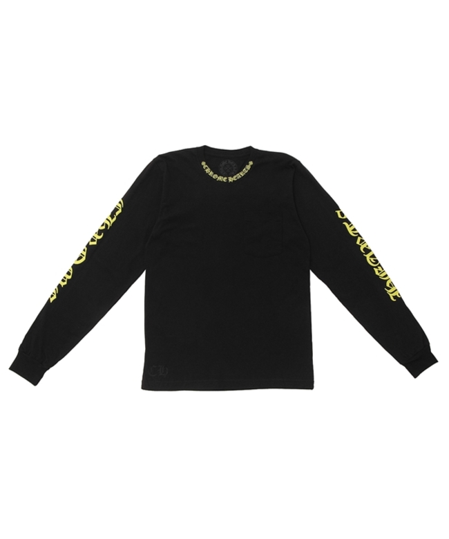 クーポン】クロムハーツ Tシャツ カットソー ロンT ブラック クーポン】クロムハーツ Tシャツ カットソー ロンT ブラック