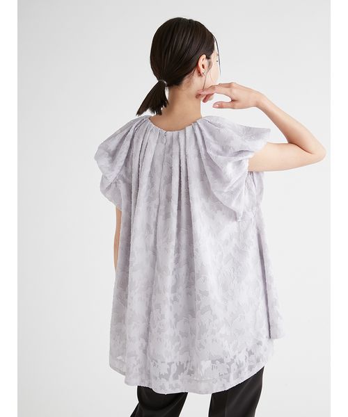 新品タグ付　セルフォード　バルーンスリーブチュニックブラウス　ワンピース クーポン】【セール 50%OFF】バルーンスリーブチュニック