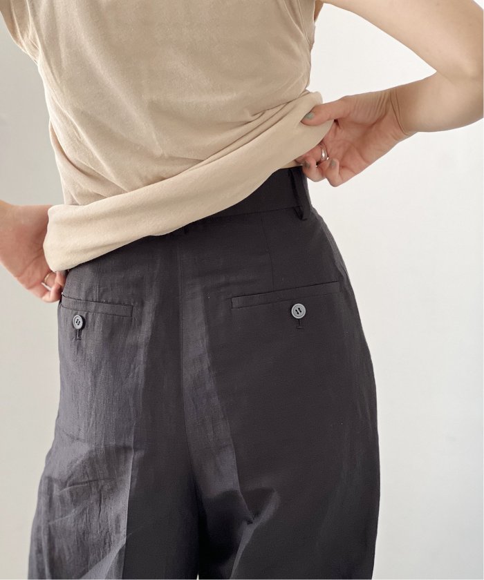Plage - plage COTTON LINEN SHEER N/S Tシャツ COTTON LINEN SHEER N/S Tシャツ（Tシャツ/カットソー）｜Plage