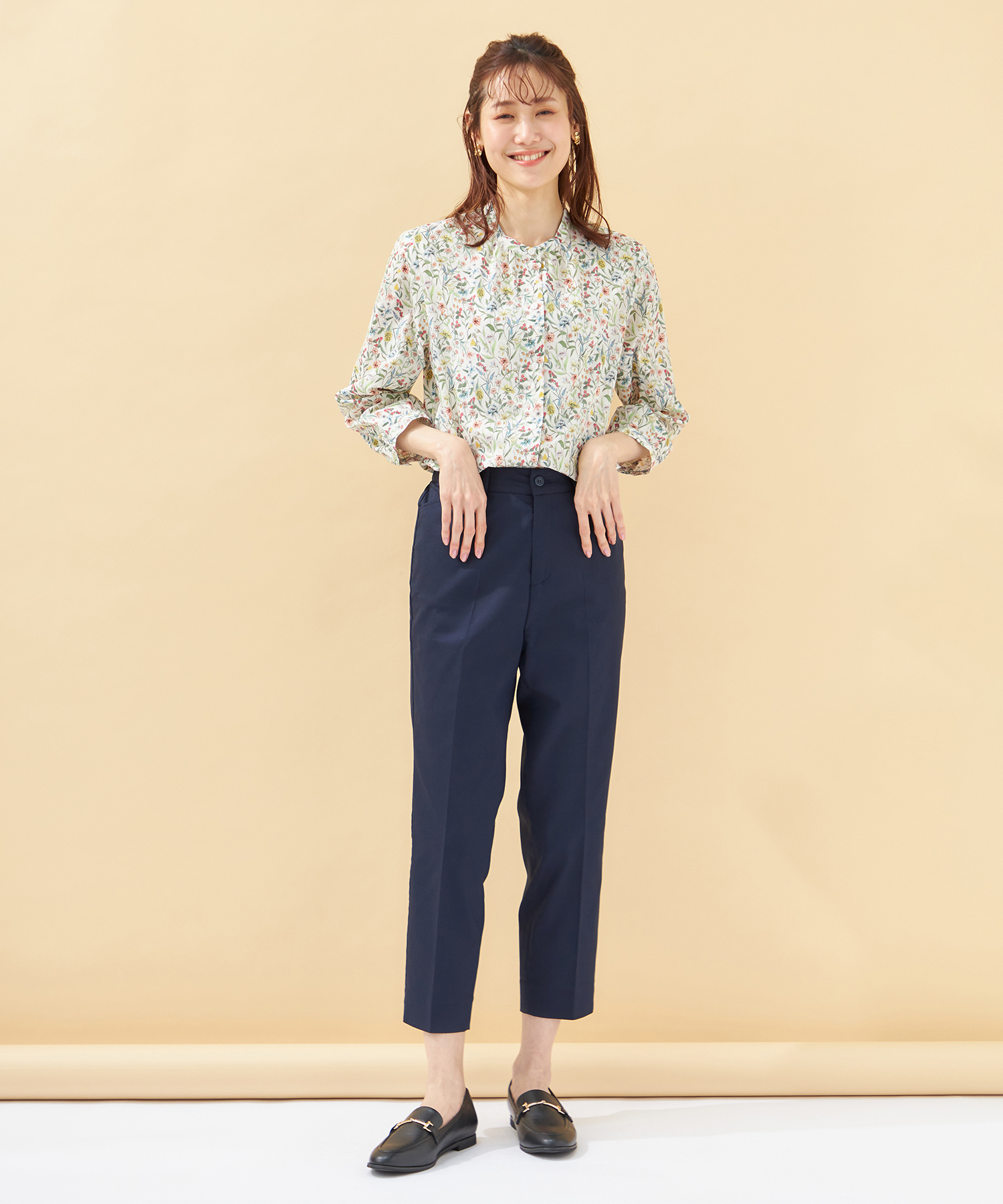 セール 30%OFF】デコイ DECOY リバティプリントブラウス