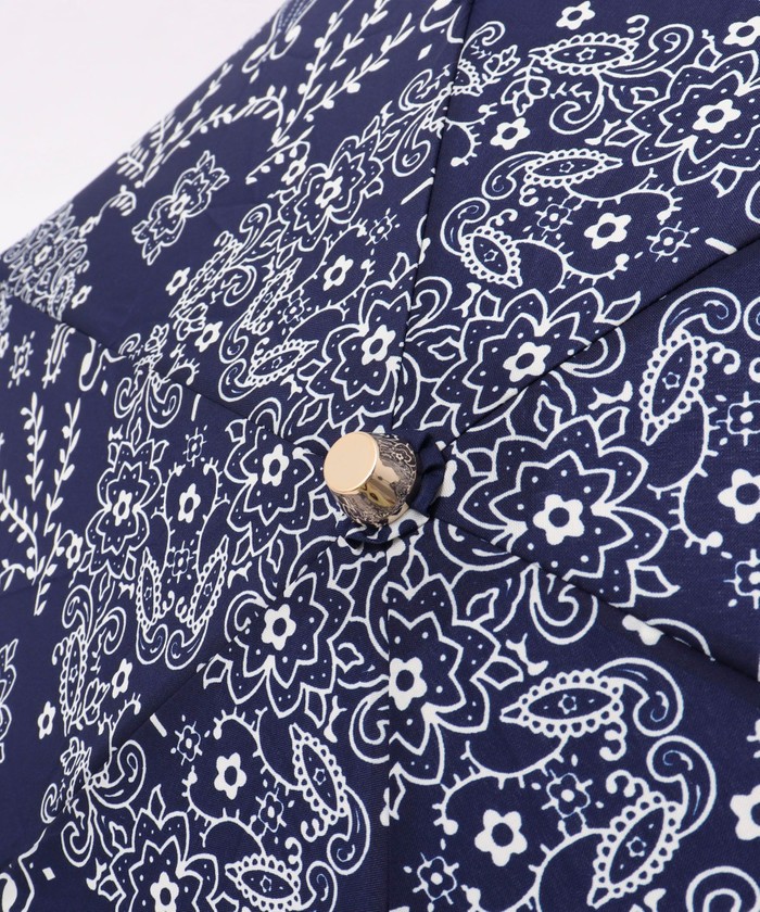 manipuri 折りたたみ傘　マニプリ傘　ペイズリー柄　バンダナ柄 セール 30%OFF】【manipuri/マニプリ】バンダナ柄日傘(506207738