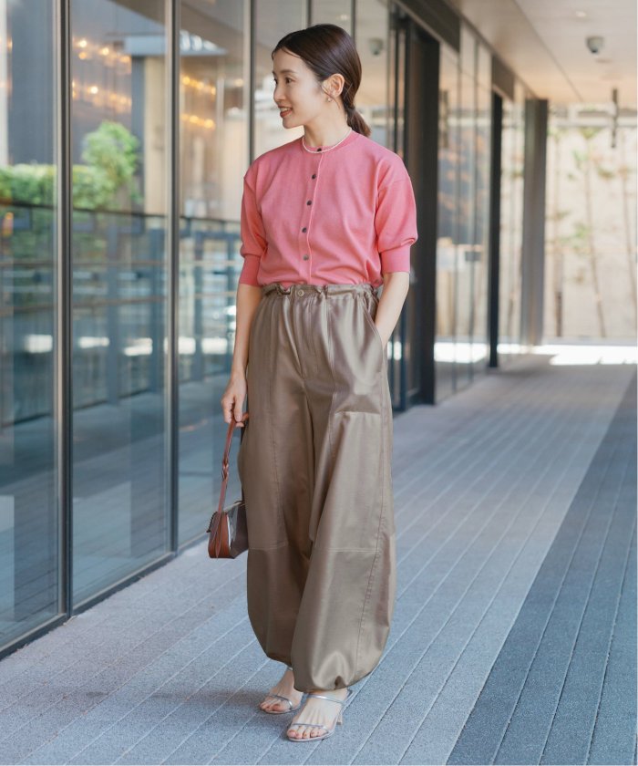 ⭐︎タグ付き未使用品⭐︎【IENA】LEVITA クルーカーディガン 追加》LEVITA クルーカーディガン(506215617) | イエナ(IENA