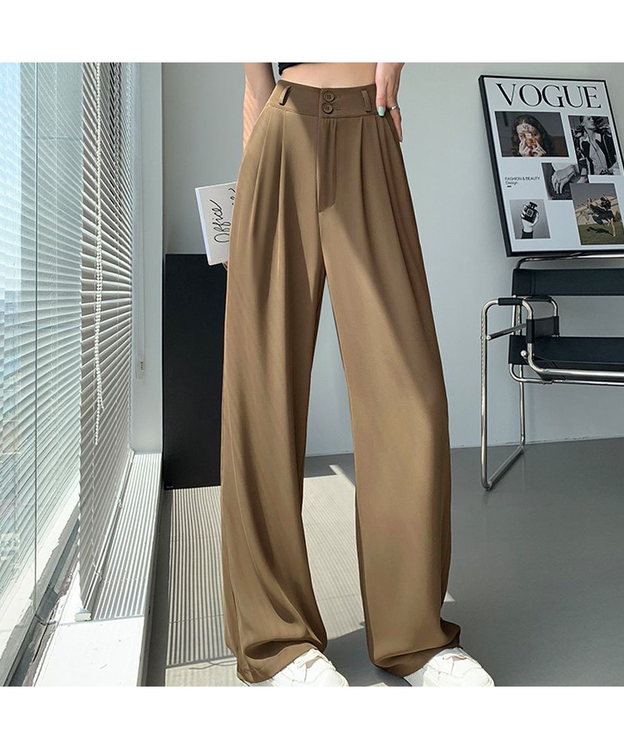 セール】ベストストア Beststore スラックスパンツ ハイウエスト