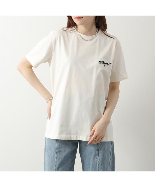 MSGM 半袖 Tシャツ MDM540 ロゴ刺繍 エムエスジーエム MSGM MSGM 半袖 Tシャツ MDM540 ロゴ刺繍 （12