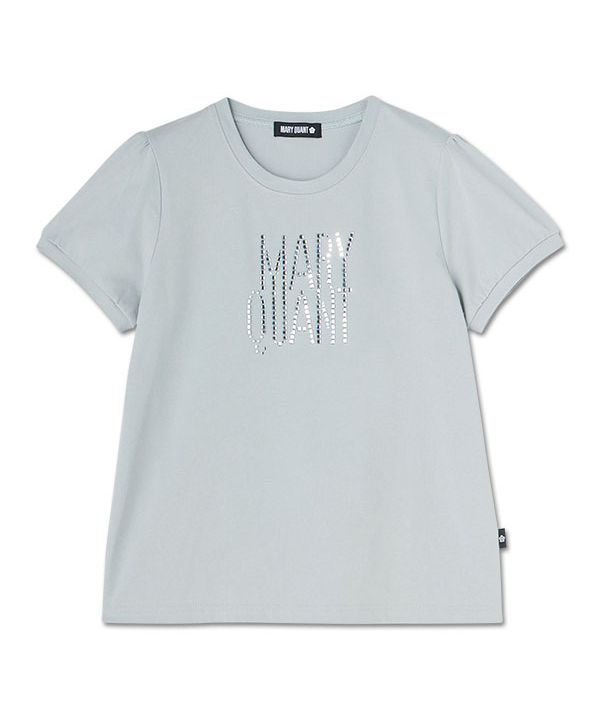 マリークワント MARY QUANT アーカイブロゴビジュー Tシャツ