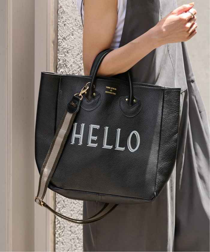 ≪追加≫YOUNG&OLSEN 別注ストラップ付きHELLOバッグ2(506220569 ≪追加≫YOUNG&OLSEN 別注ストラップ付きHELLOバッグ2(506220569