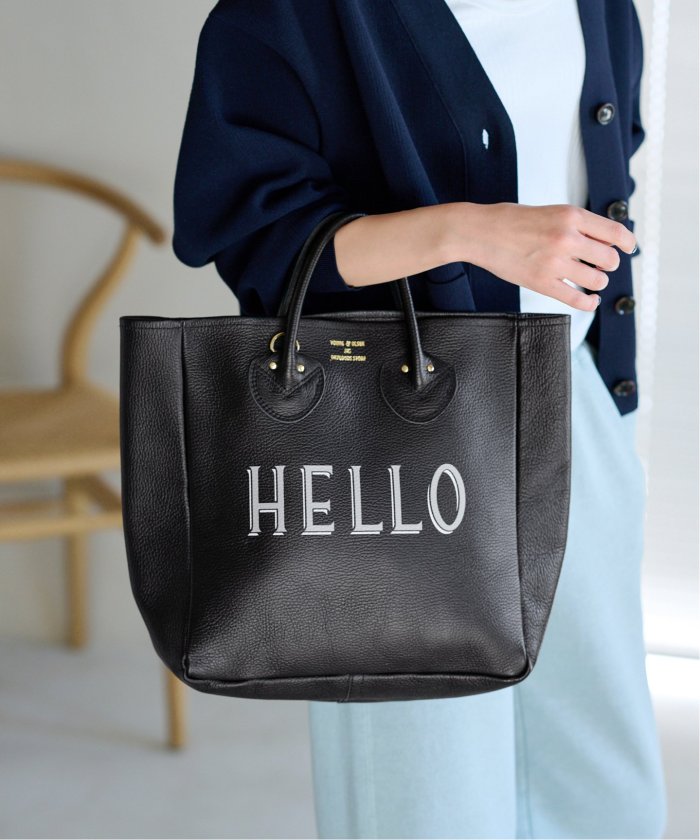 young＆olsen Framework別注 バッグ ≪追加≫YOUNG&OLSEN 別注ストラップ付きHELLOバッグ2(506220569