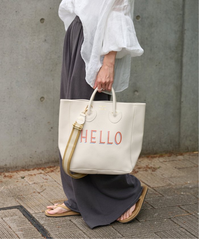 ≪追加≫YOUNG&OLSEN 別注ストラップ付きHELLOバッグ2(506220569 ≪追加≫YOUNG&OLSEN 別注ストラップ付きHELLOバッグ2(506220569