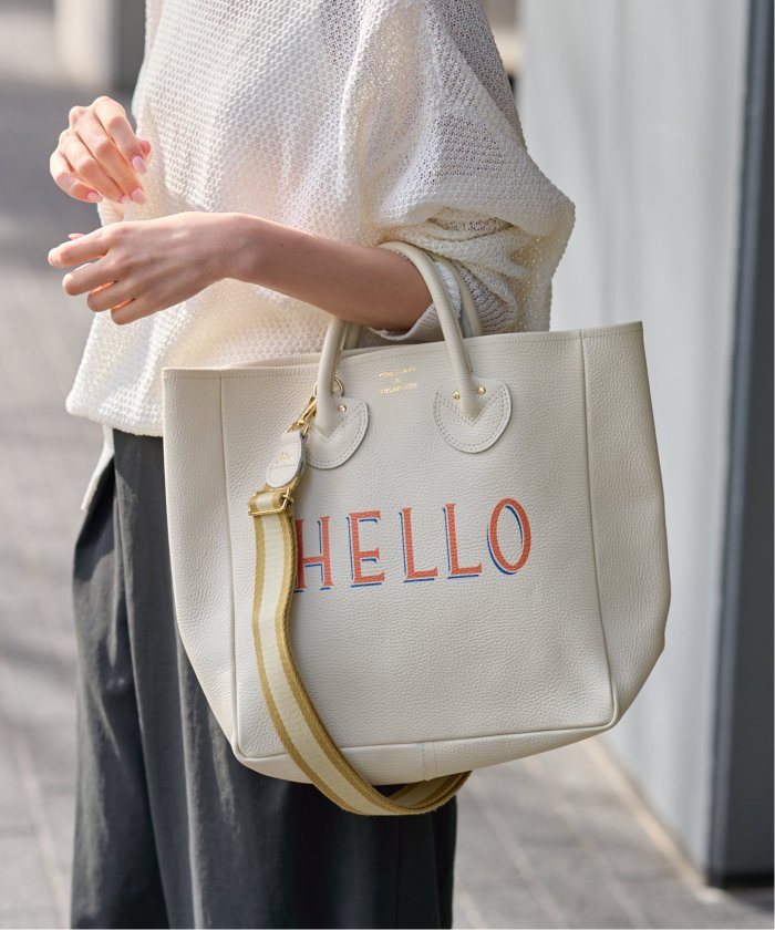 ≪追加≫YOUNG&OLSEN 別注ストラップ付きHELLOバッグ2(506220569 ≪追加≫YOUNG&OLSEN 別注ストラップ付きHELLOバッグ2(506220569