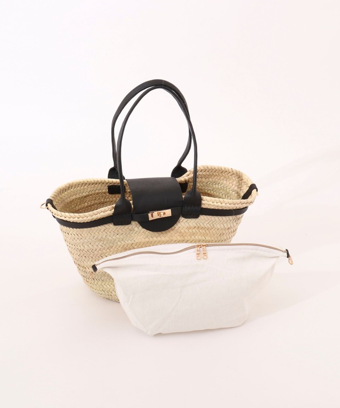 Le Voyage en Panier かごバッグ ベージュ 春夏 Le Voyage en Panier - Le Voyage en Panier かごバッグ