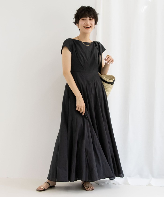 【美品】MARIHA マリハ そよ風のドレス オニキス ブラック 36 Sサイズ MARIHA(マリハ) スノードロップのブラウス Black シティードレス