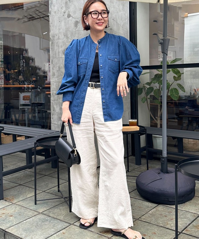 クーポン】【セール 40%OFF】【RM denim】パワショルデニム