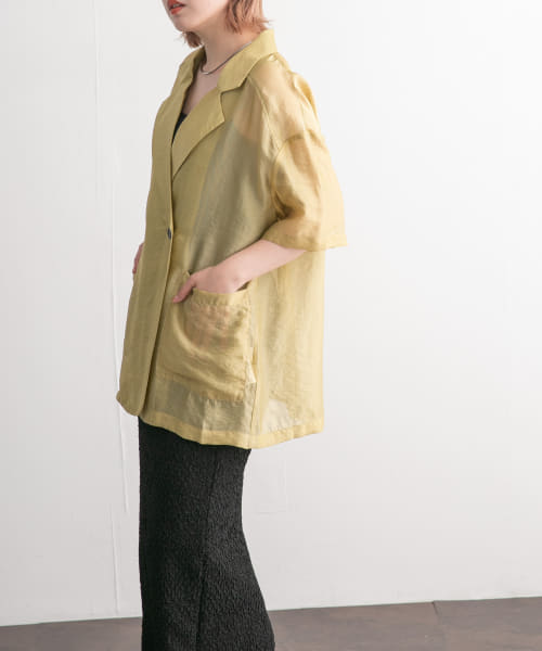 セール 20%OFF】シアーダブルジャケット(506219637 セール 20%OFF】シアーダブルジャケット(506219637