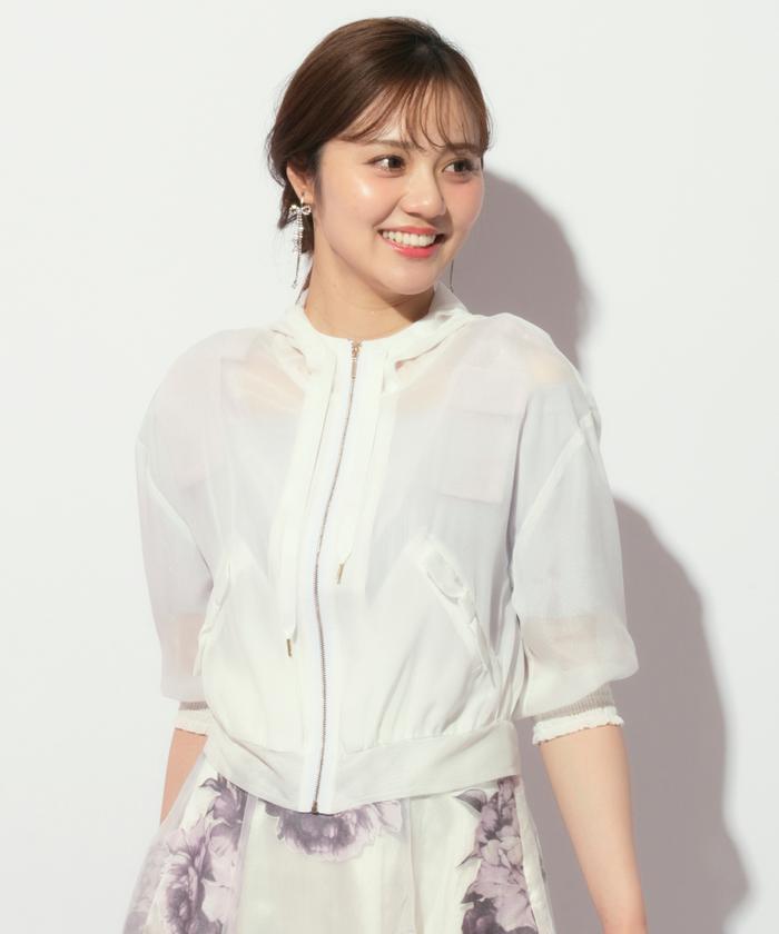 *エレガントに輝く*【CHANEL】 大きなリボン付ブルゾン ☆華やかなリボン☆【CHANEL】シャネル チェーンクラッチ
