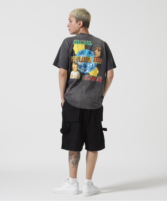 【セントマイケル】SS TEE ON EARTH マリア/キリスト SAINT MICHAEL/セントマイケル/SS TEE MARIA BLACK | ROYAL