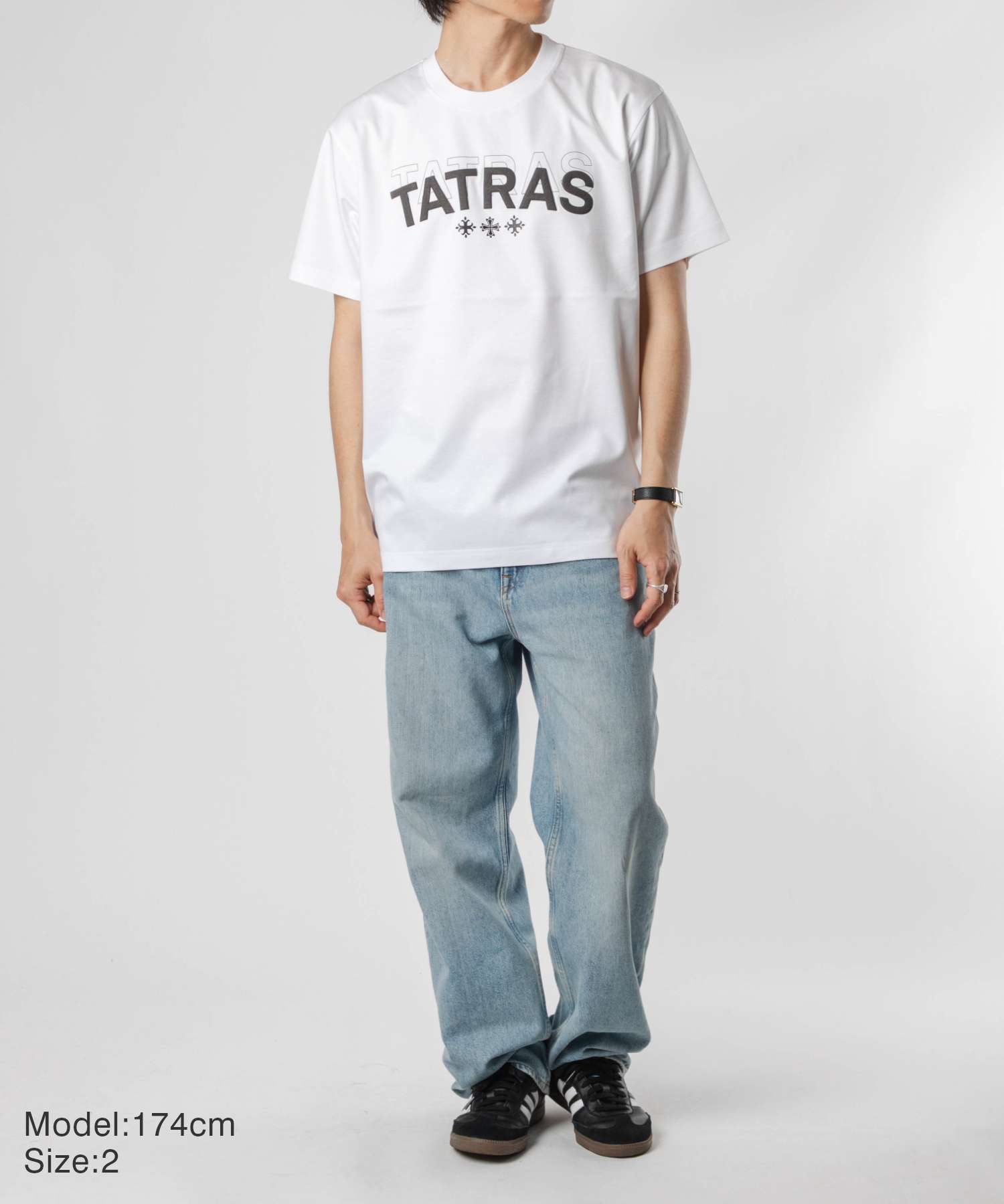 C415-23 TATRAS タトラス 半袖 Tシャツ ティシャツ 04 青