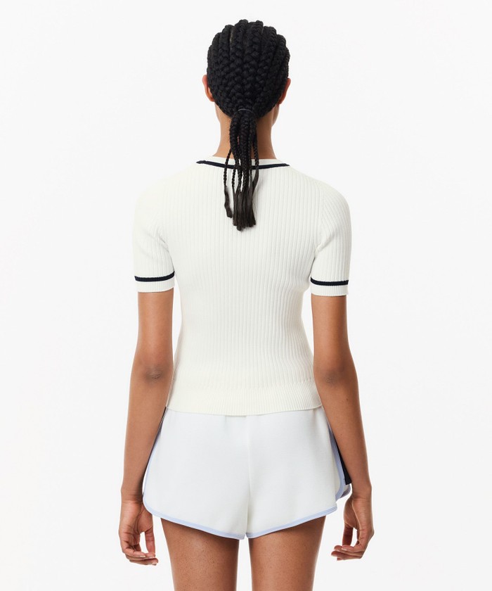 セール 30%OFF】ラコステ LACOSTE 3DニットTシャツ(505909789