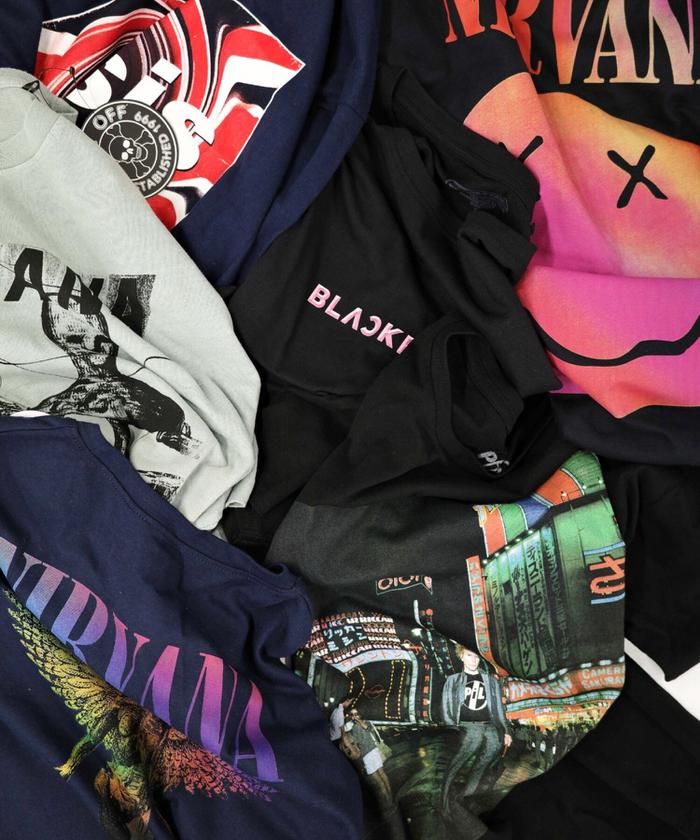 NIRVANA/ニルヴァーナ INCESTICIDE STACKED LOGO S/S TEE NIRVANA/ニルヴァーナ INCESTICIDE STACKED LOGO S/S TEE