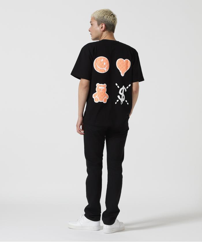 stud. - stud.★スタッド★Tシャツ★レディース★ブラック★F★ロイヤルフラッシュ STUD MUFFIN/スタッドマフィン/BEAR シークイン SS TEE（Tシャツ