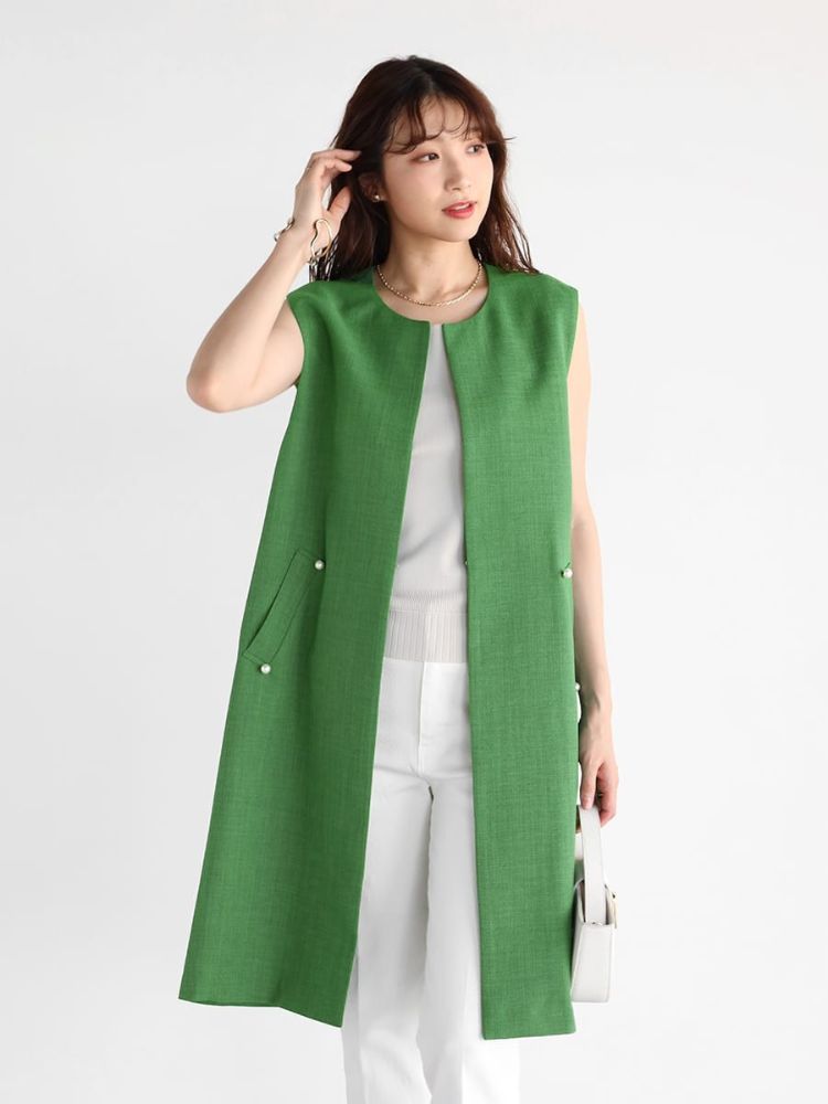 クーポン】【セール42%OFF】ヴァン Vin ポイントパールジレ