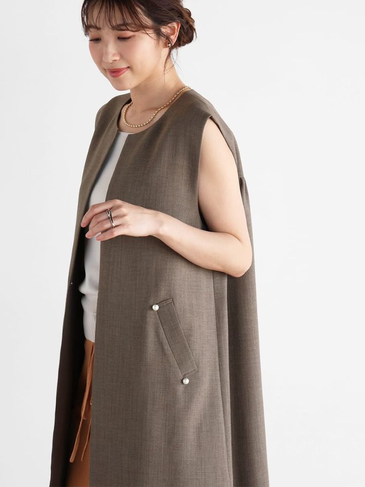 ヤマダヤ　Vin ポイントパールジレ　これからの季節にピッタリ ポイントパールジレ - Vin NAVY - Vin｜YAMADAYA STORE