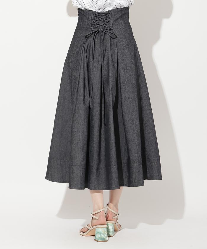 極美品❤︎完売品 22AW ルルウィルビー タフタ ハイウエスト タック スカート trim_ofalv_item6ec5bea8f17d11e