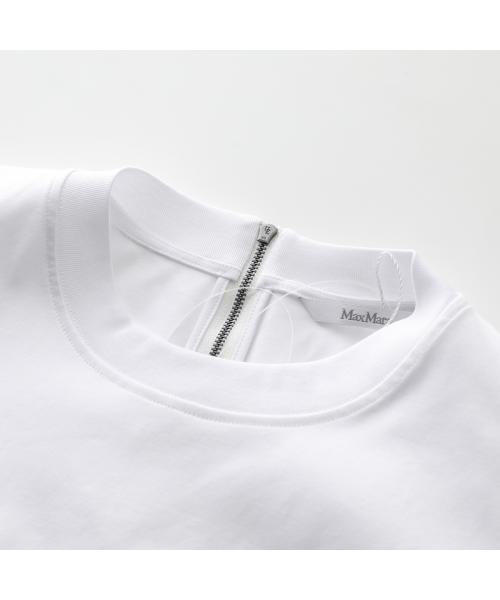 Max Mara ブラック Tシャツ DOLLY ドリー ブラウス MAXMARA SS24 Dolly ドリー コットン ジャージー Tシャツ (Max