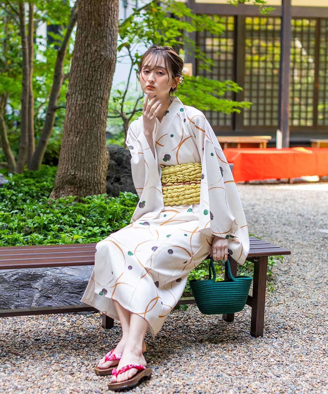 ad thie 2way 浴衣 3点セット アソート柄 セパレート浴衣3点セット ad thie 浴衣 アソート柄 セパレート浴衣3点セット ワンピース