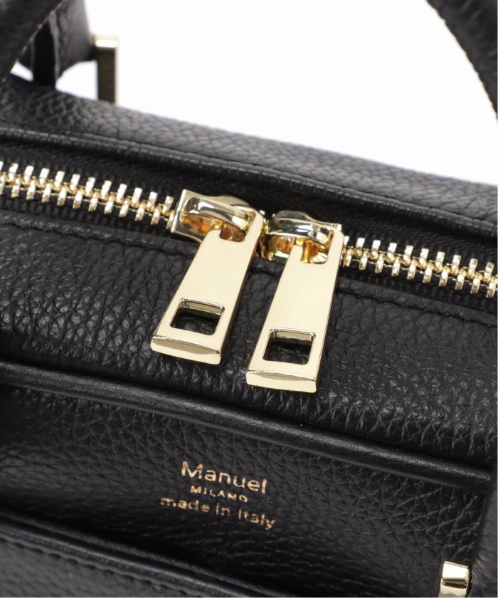 イエナ　Manuel MILANOマニュエルミラノ 別注 レザーバッグ MIDI 追加3》Manuel MILANO/マニュエルミラノ 別注 レザーバッグ MIDI