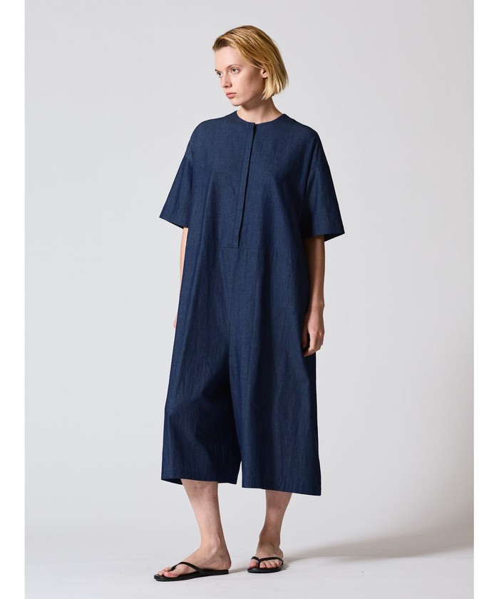 セール 30%OFF】mizuiro ind クルーネックオールインワン