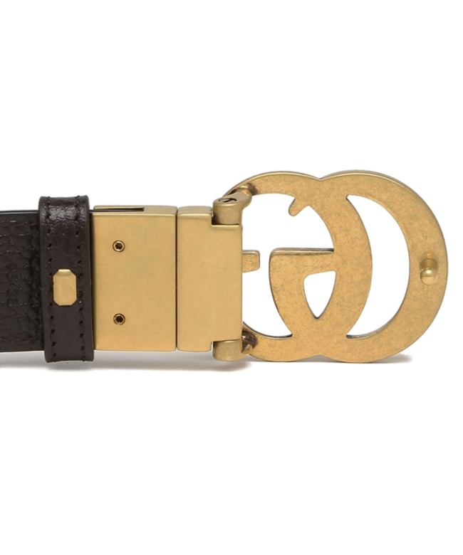 グッチ GUCCI ベルト ダブルG ブラック ブラウン メンズ GUCCI