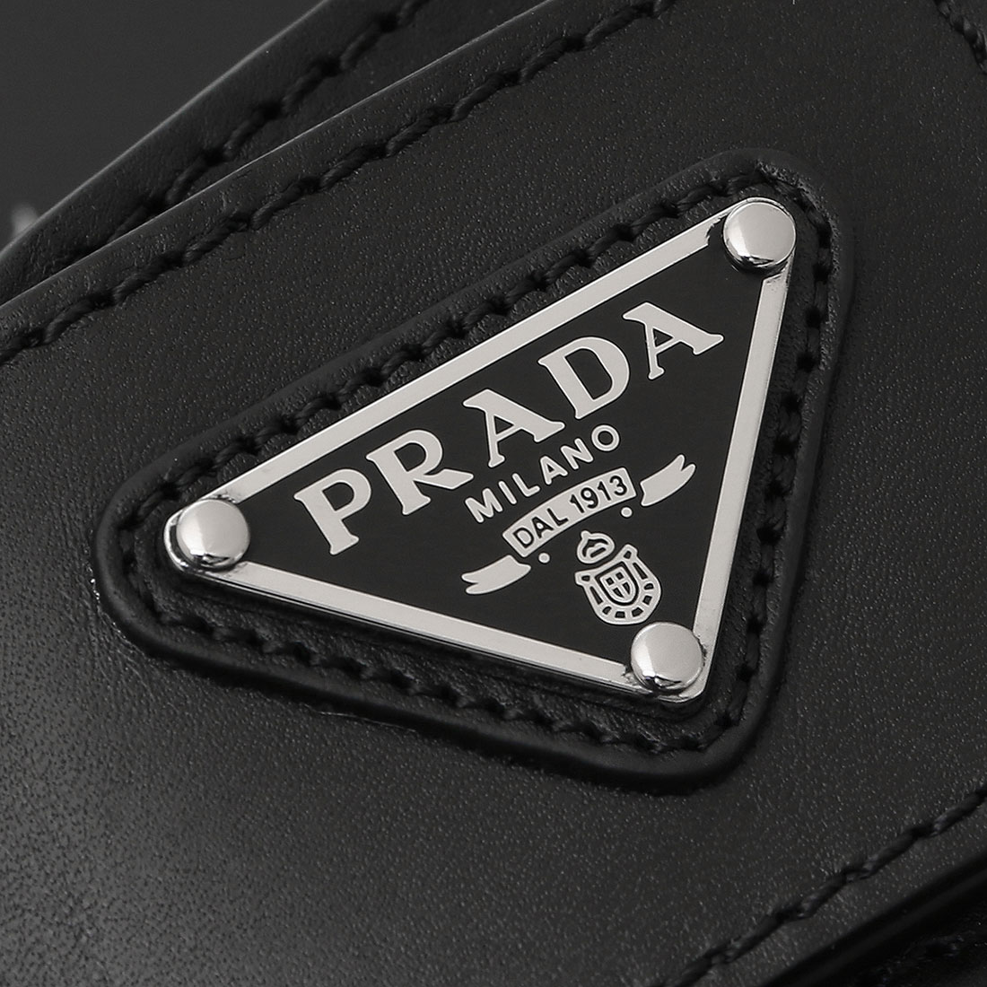 【大人気】PRADA◆レザー ストラップサンダル スクエアトゥ ロゴ 大注目】PRADA◇レザー ストラップサンダル スクエアトゥ ロゴ