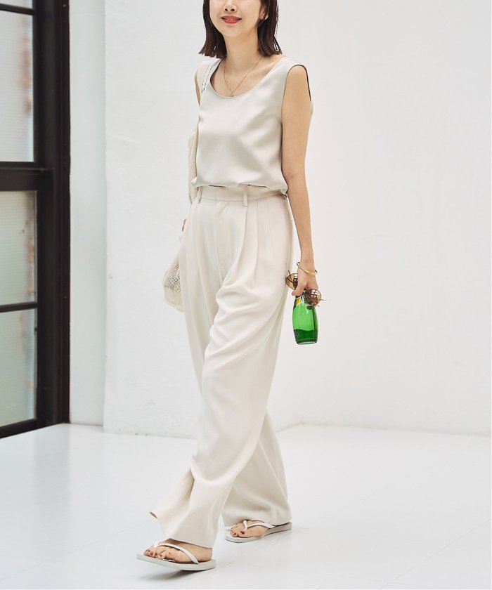 セール 30%OFF】Georgette Tuck パンツ(506250097) | プラージュ