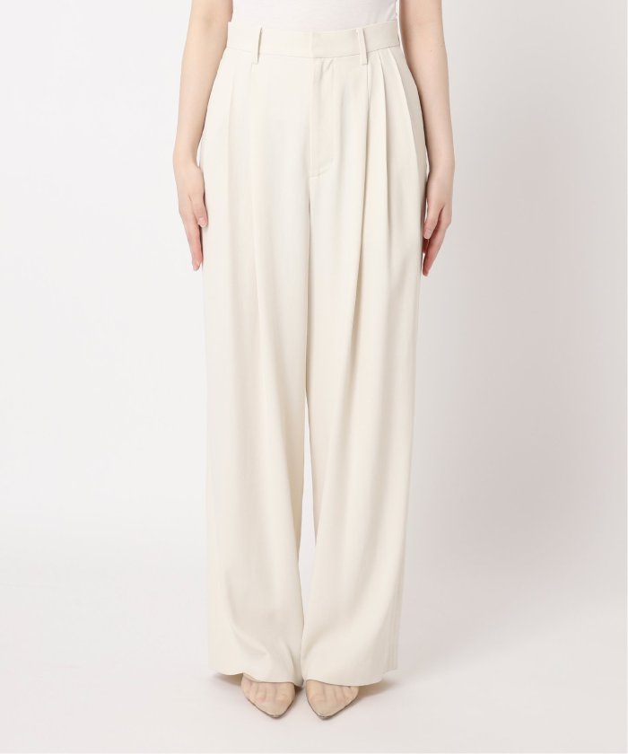 Plage ette Tuckパンツ 34 Plage ette Tuckパンツ 34 plage｜Georgette Tuck パンツ