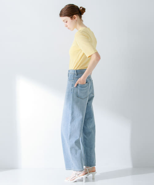 セール 50%OFF】『接触冷感/UVカット』コンパクトニットトップス