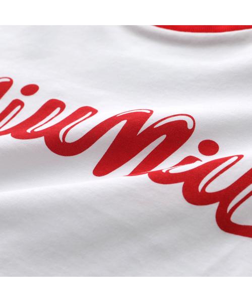 ミュウミュウ Miu Miu MIUMIU Tシャツ MJN520 14ES 半袖 ロゴT ミュウミュウ Miu Miu MIUMIU Tシャツ MJN520 14ES 半袖 ロゴT