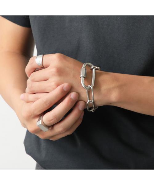 セール 5%OFF】MM6 ブレスレット SM7UY0069 P6621 カラビナ
