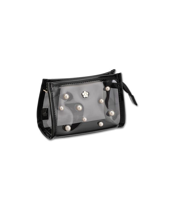 マリークワント MARY QUANT クリアセットパール レクタングル