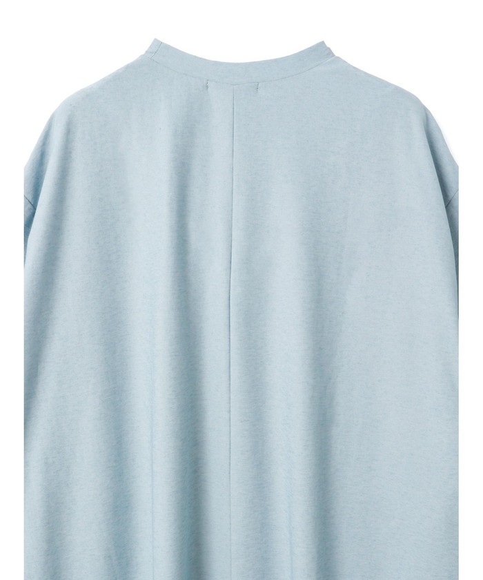 【気質アップ】 セール 20%OFF】mizuiro ind クルーネックロールアップスリーブ ワンピース