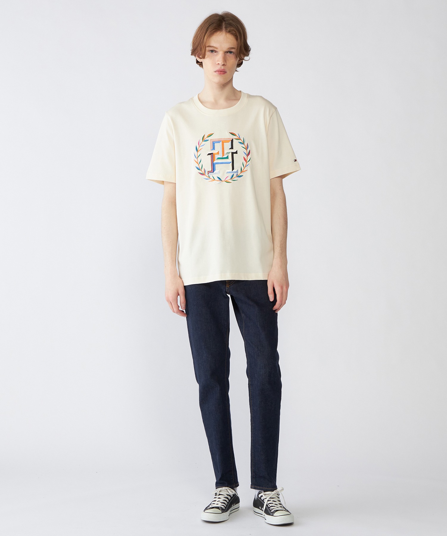【特価！関税送料込】BOSS ジャージー ダブルモノグラム Tシャツ セール】トミー ヒルフィガー TOMMY HILFIGER ローレル
