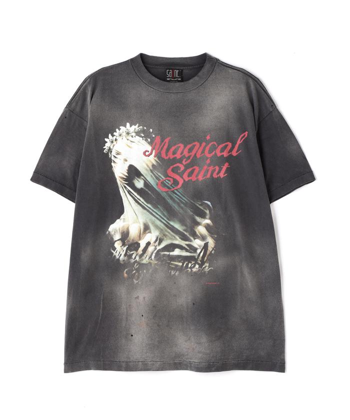 SAINT MICHAEL/セントマイケル/SS TEE/MAGICAL SAINT/BLK