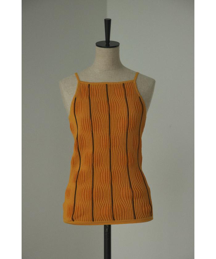 BLACK BY MOUSSY ランダムストライプキャミソール random stripe camisole(506269475) | ブラックバイマウジー
