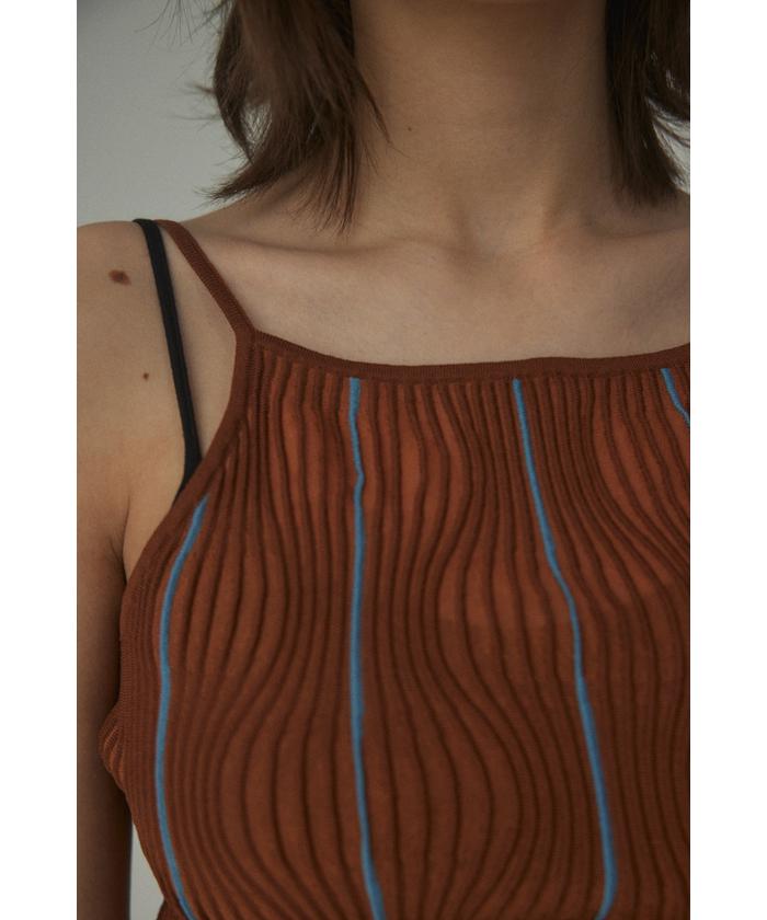 random stripe camisole(506269475) | ブラックバイマウジー