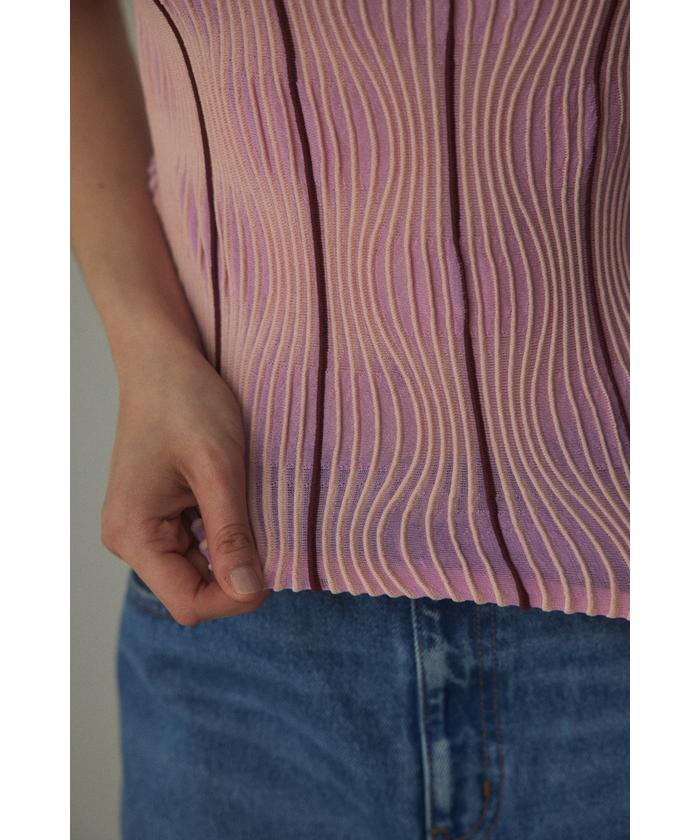 random stripe camisole(506269475) | ブラックバイマウジー