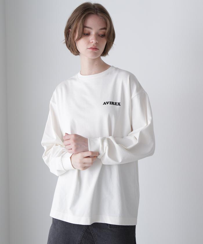 アヴィレックス AVIREX PRINT TUNIC 長袖 プリント チュニック Tシャツ ロンT  カジュアル ミリタリー  F ホワイト レディース ♪ 楽天市場】プリント チュニック／PRINT TUNIC