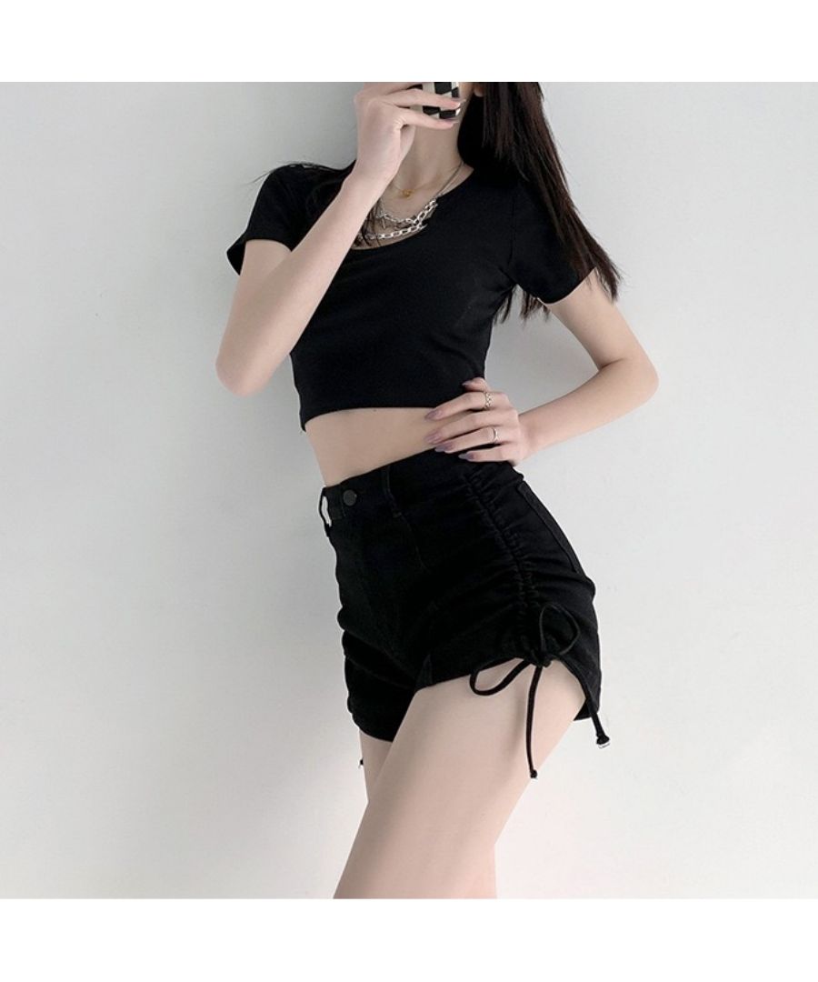 デニム風 セットアップ ショートパンツ ノースリーブ ベスト セットアップ ショートパンツ ノースリーブ ベスト デニム風