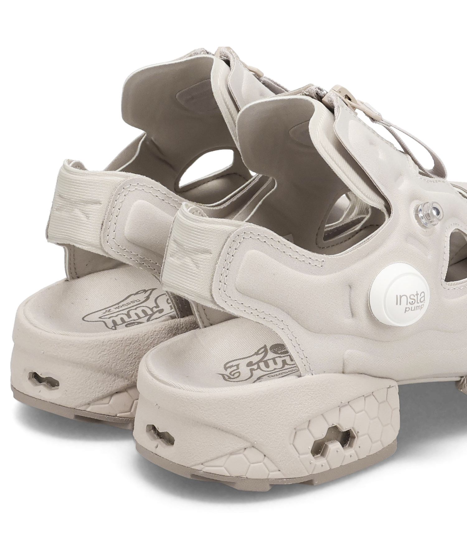 すぐ届く【Reebok】 インスタポンプ フューリー サンダル 厚底 インスタポンプフューリー サンダル ジップ / INSTAPUMP FURY