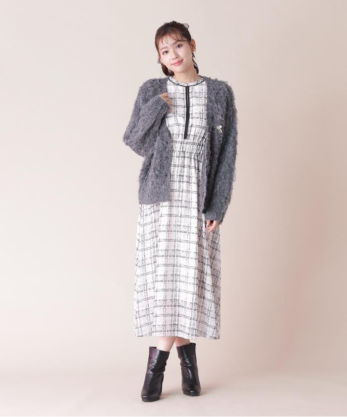 ブローチ付きエアリーニット セール55%OFF】ブローチ付きエアリーニット(506269707) | ジル
